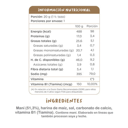 Kuna Foods Bombas Maní 20g