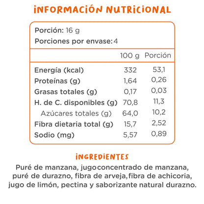 Kuna Foods Gumis Durazno 4und