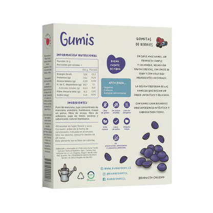 Kuna Foods Gumis Berries 4und