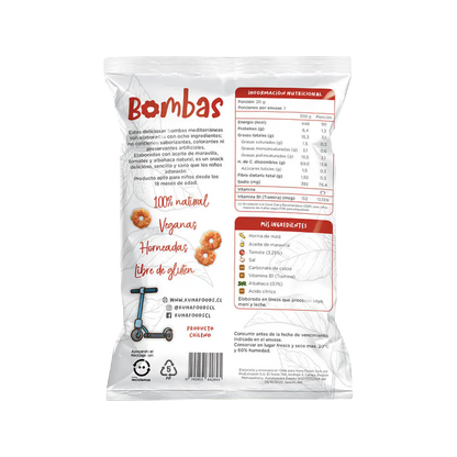 Kuna Foods Bombas Mediterráneas 20g