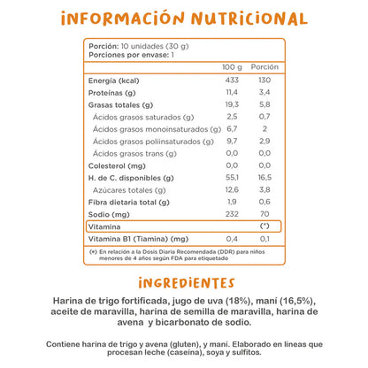 Kuna Foods Cookids Maní 30g