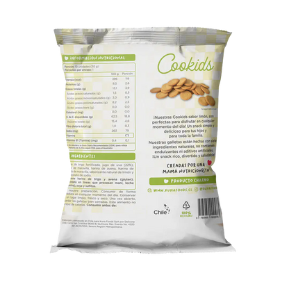 Kuna Foods Cookids Limón 30g