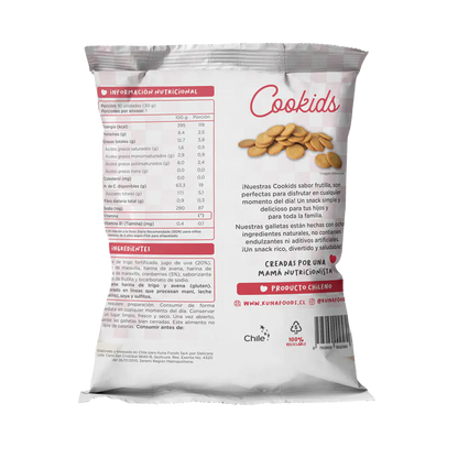 Kuna Foods Cookids Frutilla 30g