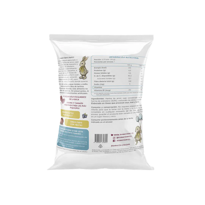Kuna Foods Puffs Manzana Arándanos 10g