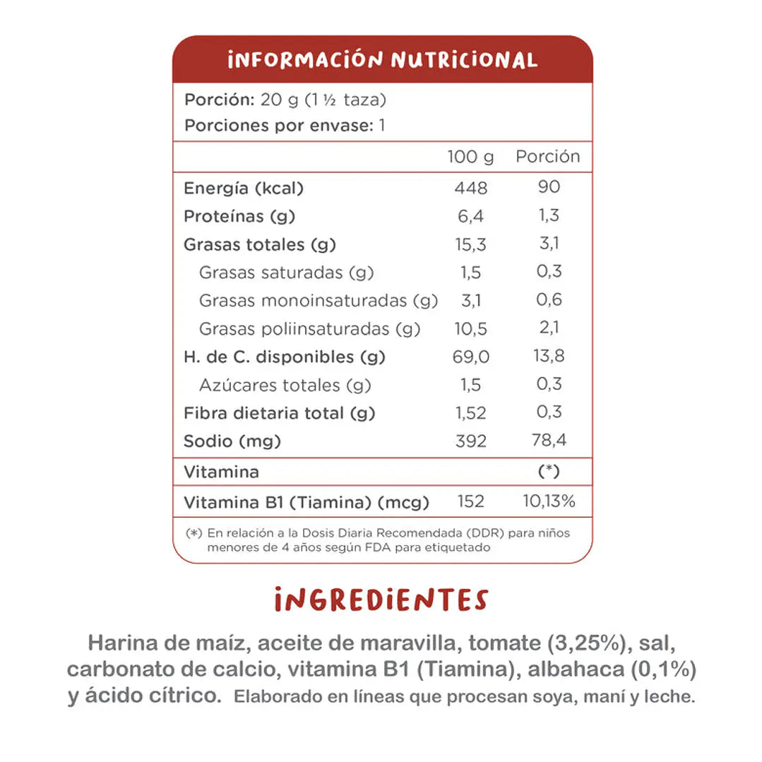 Kuna Foods Bombas Mediterráneas 20g