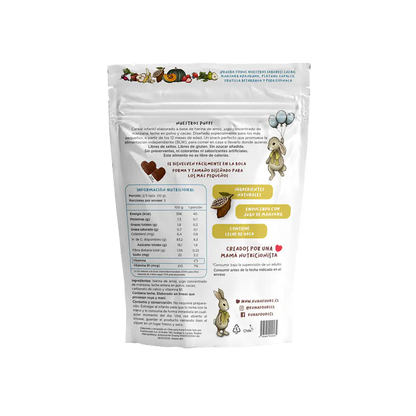 Kuna Foods Puffs Cacao Familiar 50g