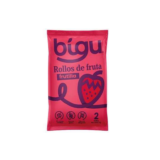 Bigu Snacks Rollo Frutilla 5und