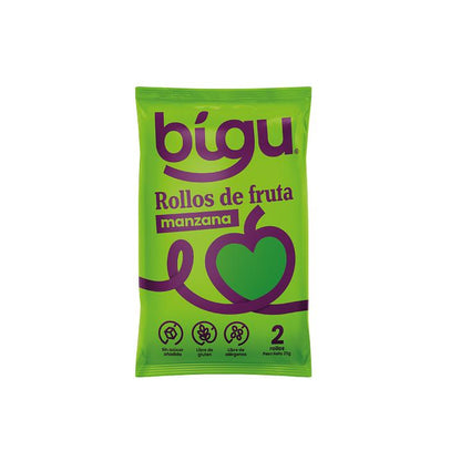 Bigu Snacks Rollo Manzana 25g
