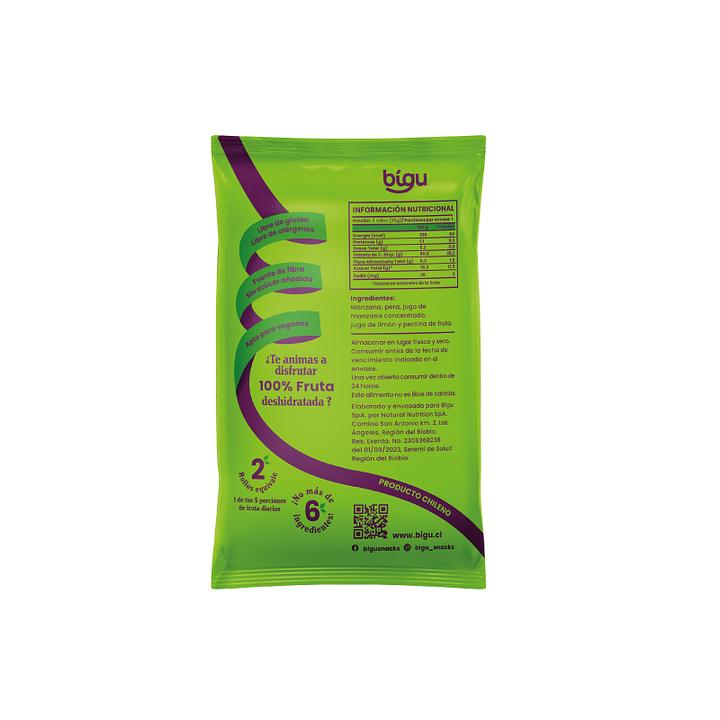 Bigu Snacks Rollo Manzana 25g