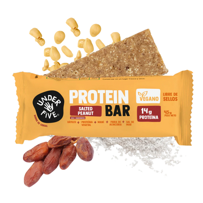 Barra proteína Underfive Salted Peanut - 5 Und.