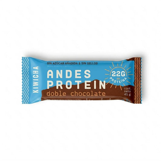 Barrita Proteína Whey 22g -Chocolate doble