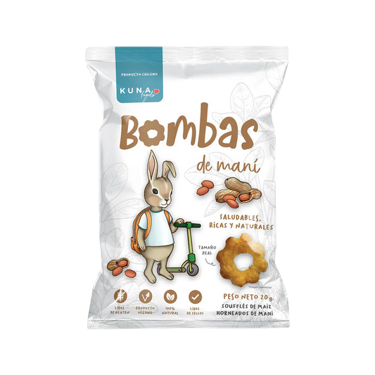 Bombas maní Kuna foods