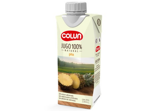 Jugo Colun 100% Fruta Natural 330 ml - Piña