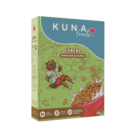 Cereal Kuna foods Manzana canela