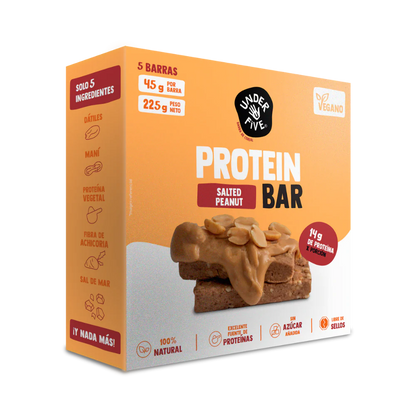 Barra proteína Underfive Salted Peanut - 5 Und.