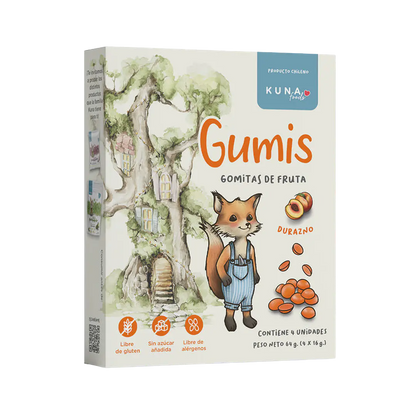 Gummis frutas Kuna foods durazno