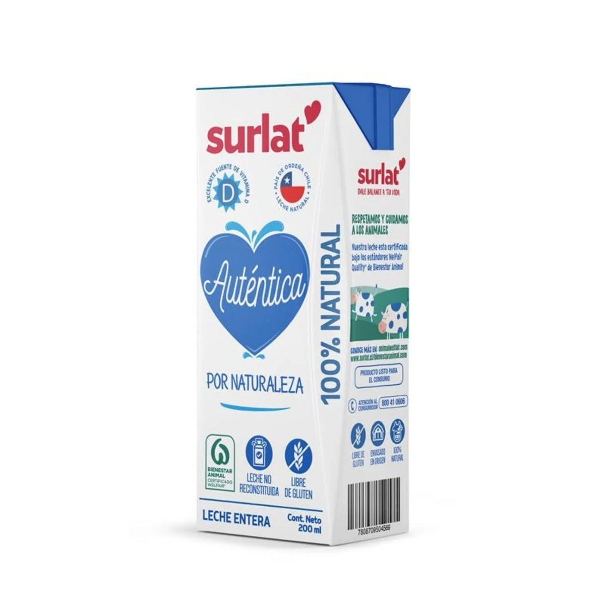 Leche Surlat Entera 200 ml