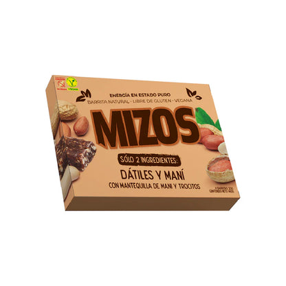 Barrita Natural Mizos Mantequilla de Maní -4 und.