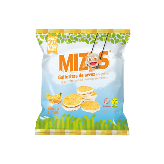 Mizos Naranja Plátano 16g