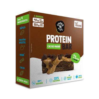 Barra proteína Underfive Cacao - 5 Und.