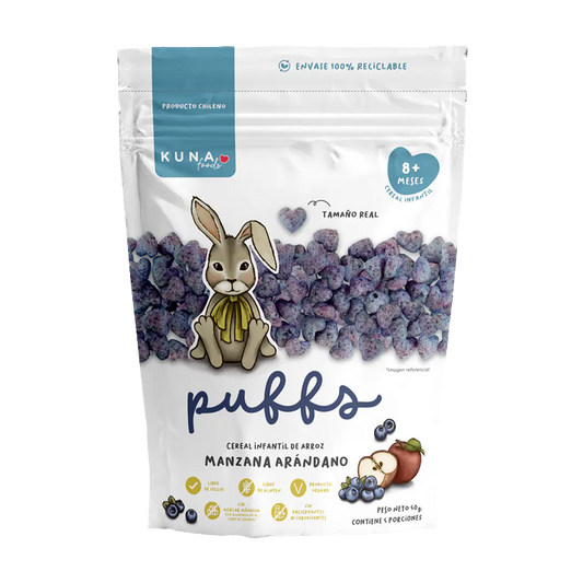 Puffs Kuna foods familiar Manzana arándano