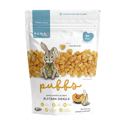 Puffs Kuna foods familiar Plátano Zapallo