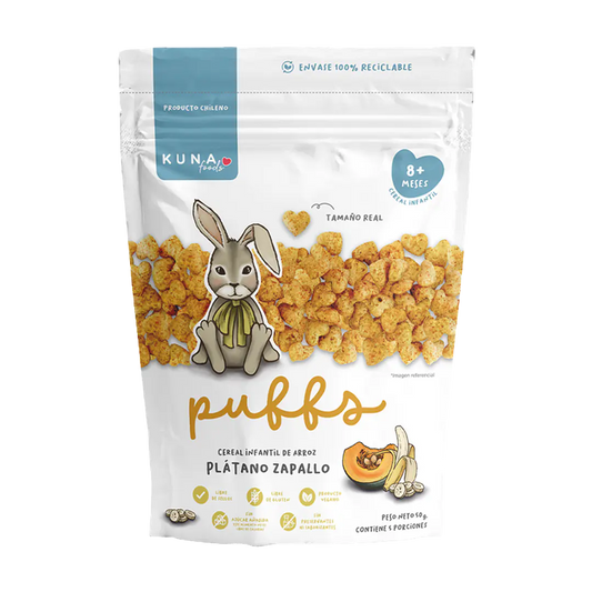 Puffs Kuna foods familiar Plátano Zapallo