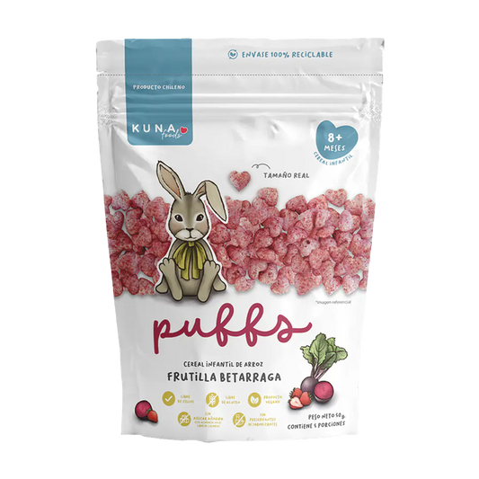 Puffs Kuna foods familiar frutilla betarraga