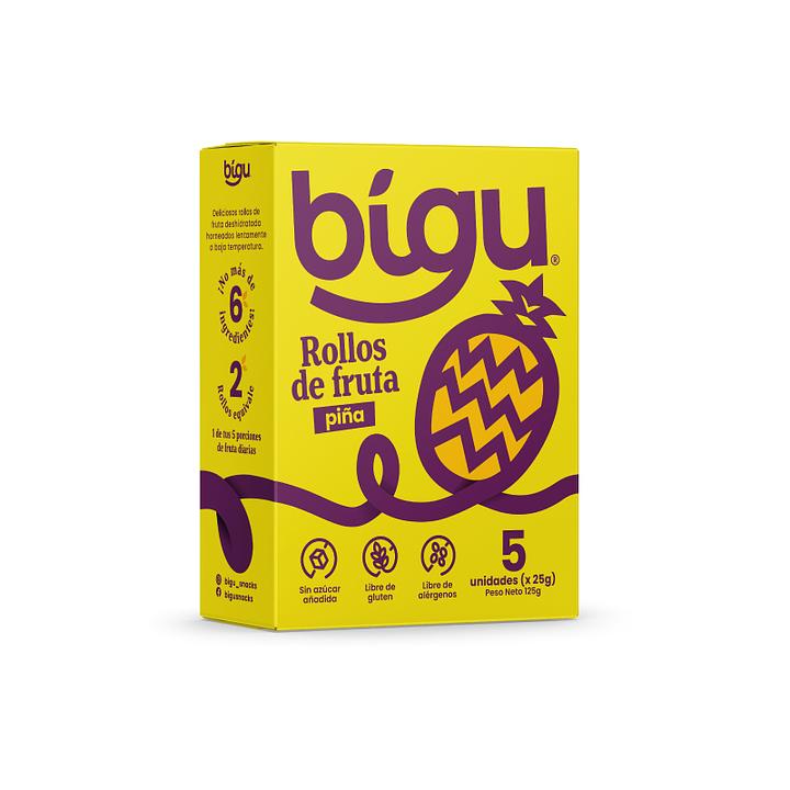 Bigu Snacks Rollo Piña 5und