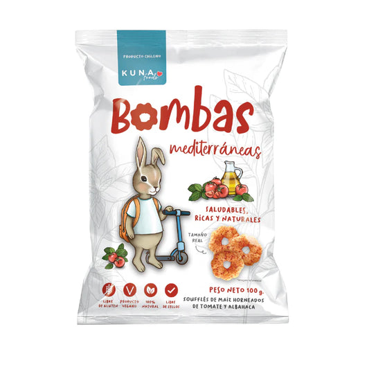 Kuna Foods Bombas Mediterráneas Familiar 100g
