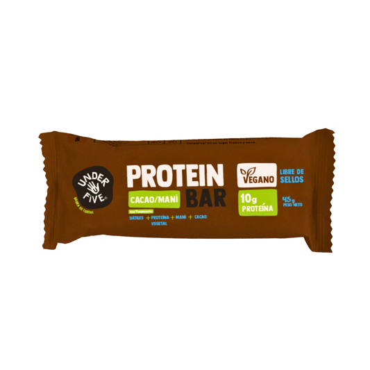 Barra proteína Underfive Cacao - Unidad