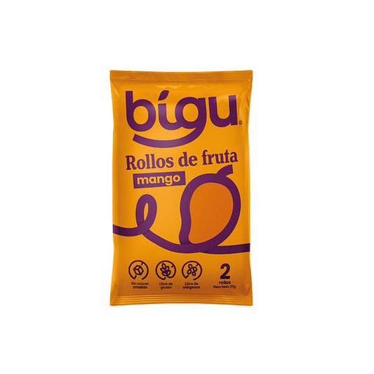 Bigu Snacks Rollo Mango 25g