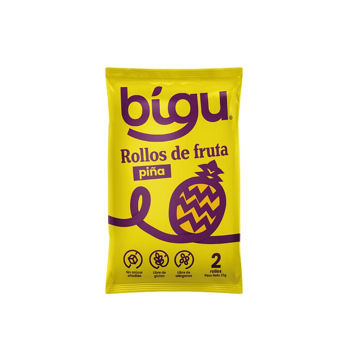 Bigu Snacks Rollo Piña 5und