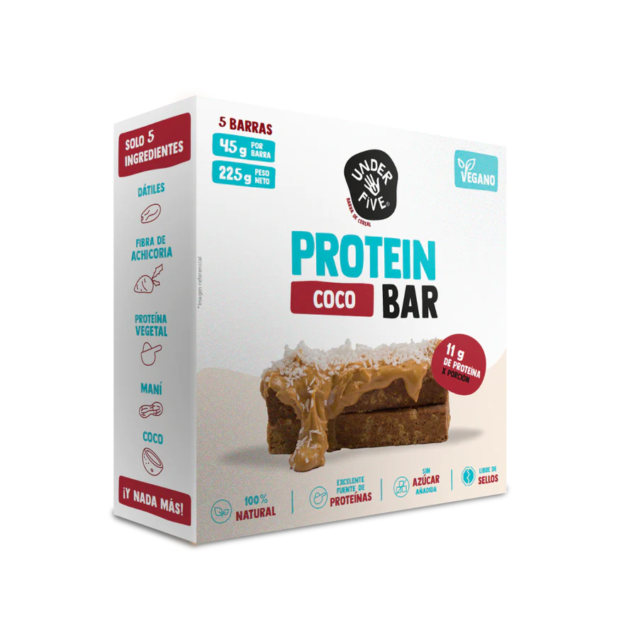 Barra proteína Underfive Coco - 5 Und.