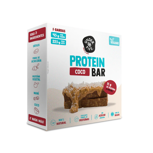 Barra proteína Underfive Coco - 5 Und.