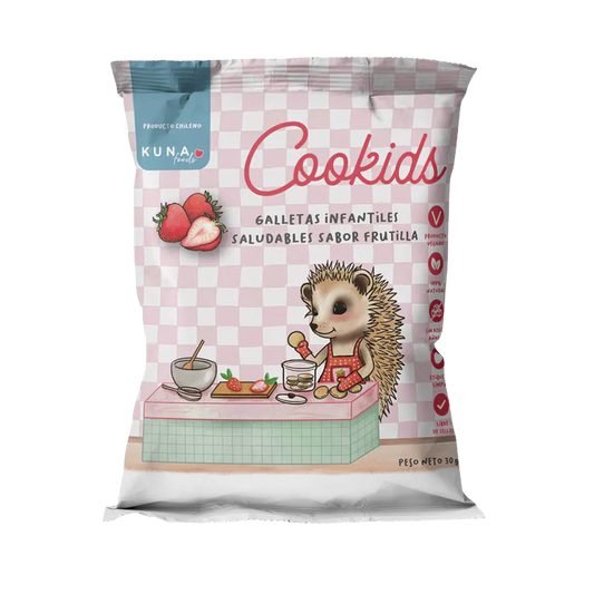 galletas cookids kuna foods frutilla