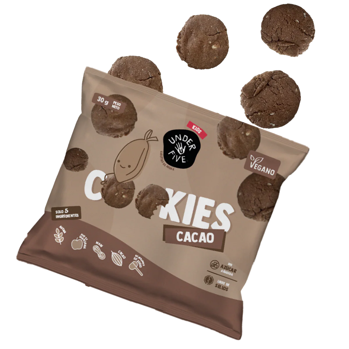 Cookies Underfive Cacao - 40g