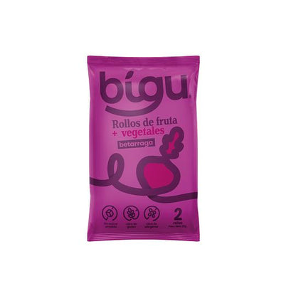 Bigu Snacks Rollo Betarraga 5und