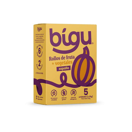 Bigu Snacks Rollo Zapallo 5und