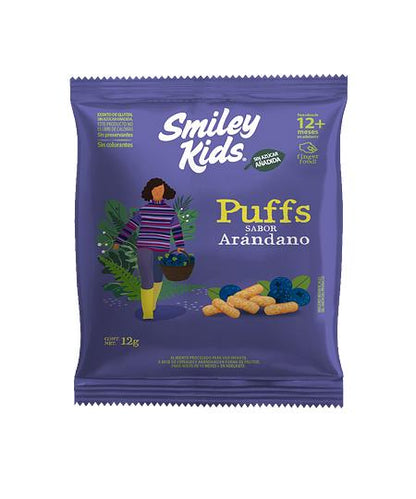 Smiley Kids Puff Arándanos 12g