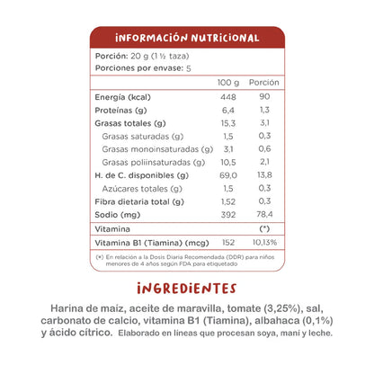 Kuna Foods Bombas Mediterráneas Familiar 100g